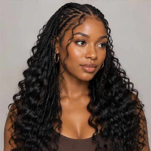 Medium Miracle Knots hairstyle inspiration